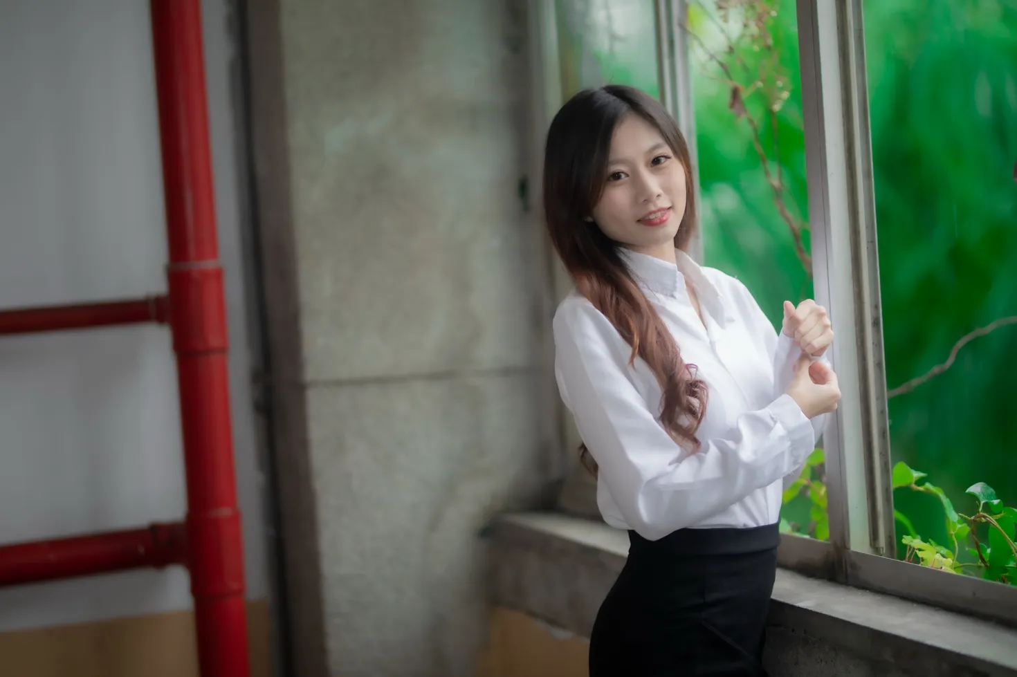 [爱美足] NO.128 Dolly Liu OL黑丝高跟美腿 街拍#[31P]-4