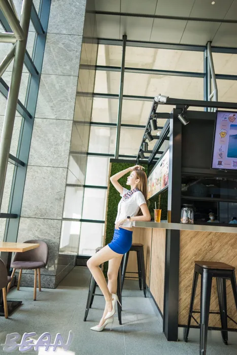 [爱美足] NO.219 金允乔 台中高铁 高跟美腿外拍 街拍#[81P]-6