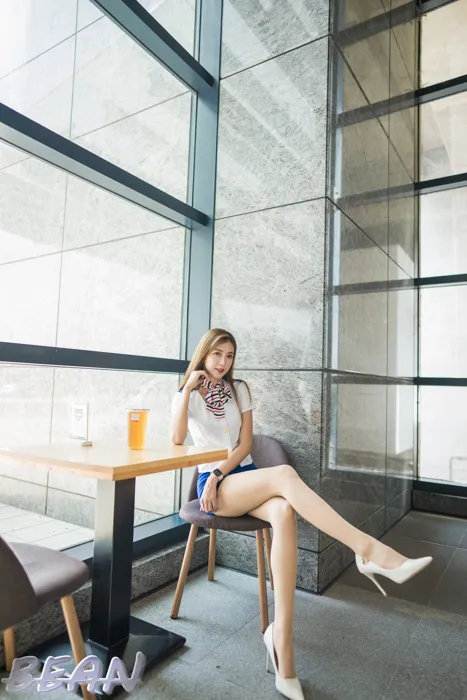 [爱美足] NO.219 金允乔 台中高铁 高跟美腿外拍 街拍#[81P]-7