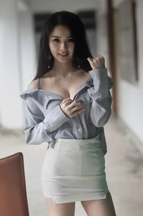 [爱美足] NO.062  杨宓凌 包臀裙更显性感 街拍#[100P]-4