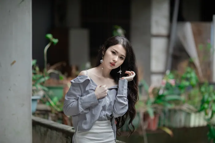 [爱美足] NO.062  杨宓凌 包臀裙更显性感 街拍#[100P]-5