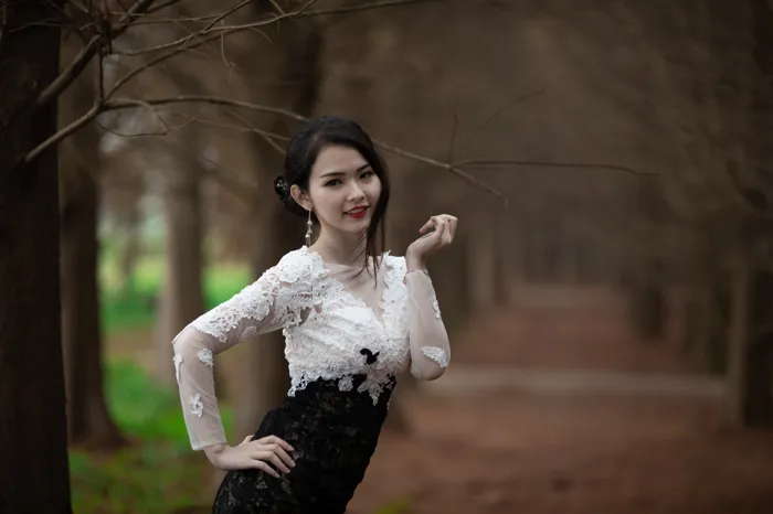 [爱美足] NO.062  杨宓凌 包臀裙更显性感 街拍#[100P]-10