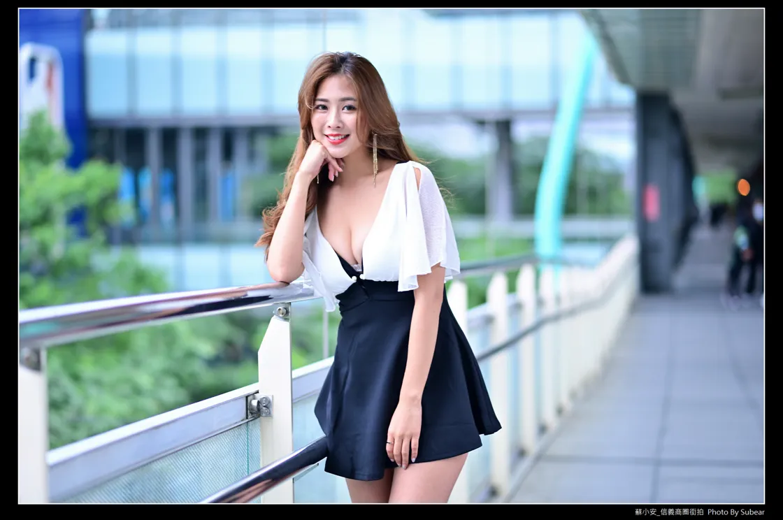 [爱美足] NO.101 低胸連衣裙涼高美腿 街拍#[43P]-6