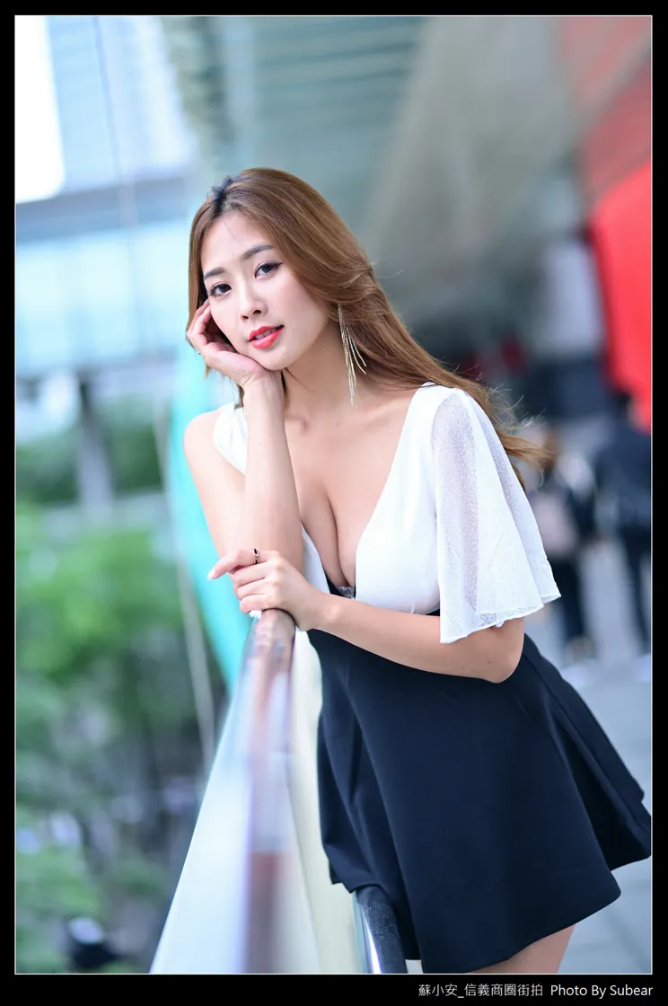 [爱美足] NO.101 低胸連衣裙涼高美腿 街拍#[43P]-2