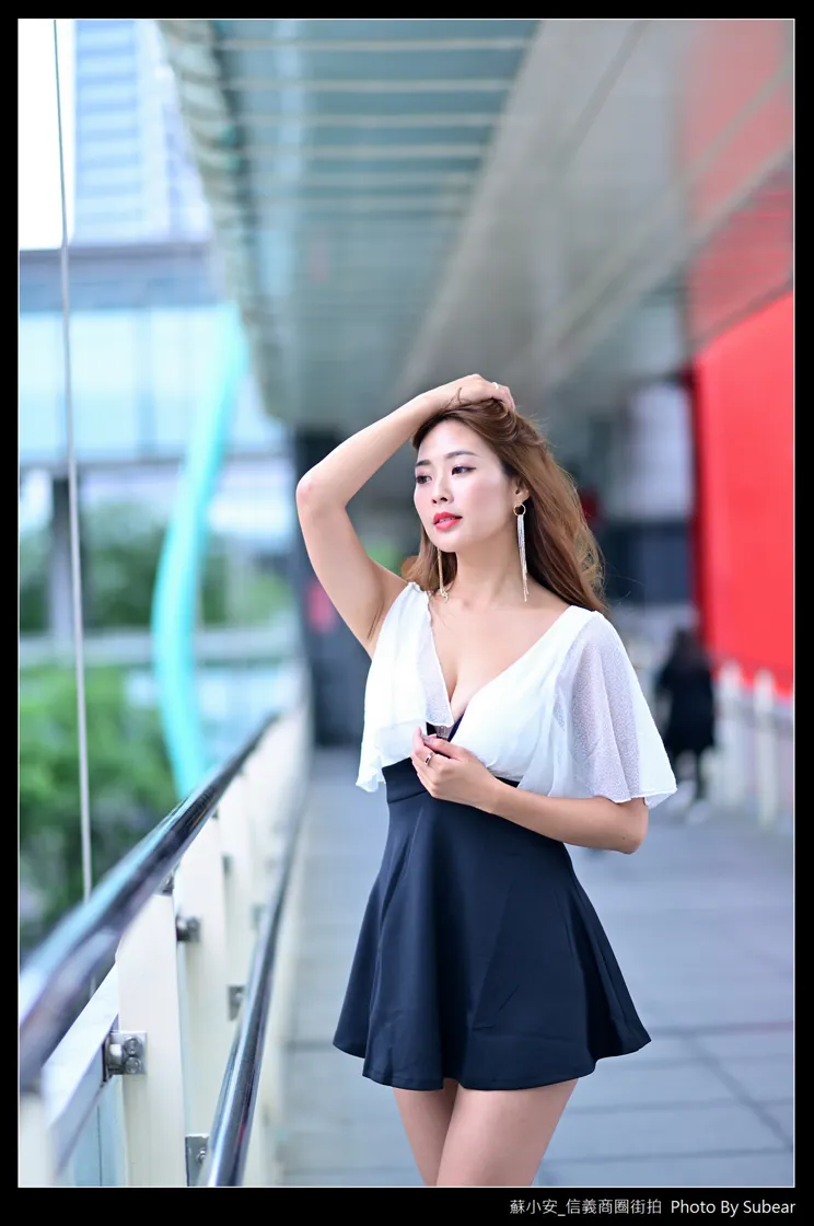 [爱美足] NO.101 低胸連衣裙涼高美腿 街拍#[43P]-3