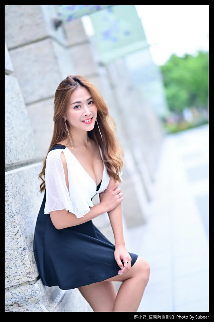 [爱美足] NO.101 低胸連衣裙涼高美腿 街拍#[43P]-5