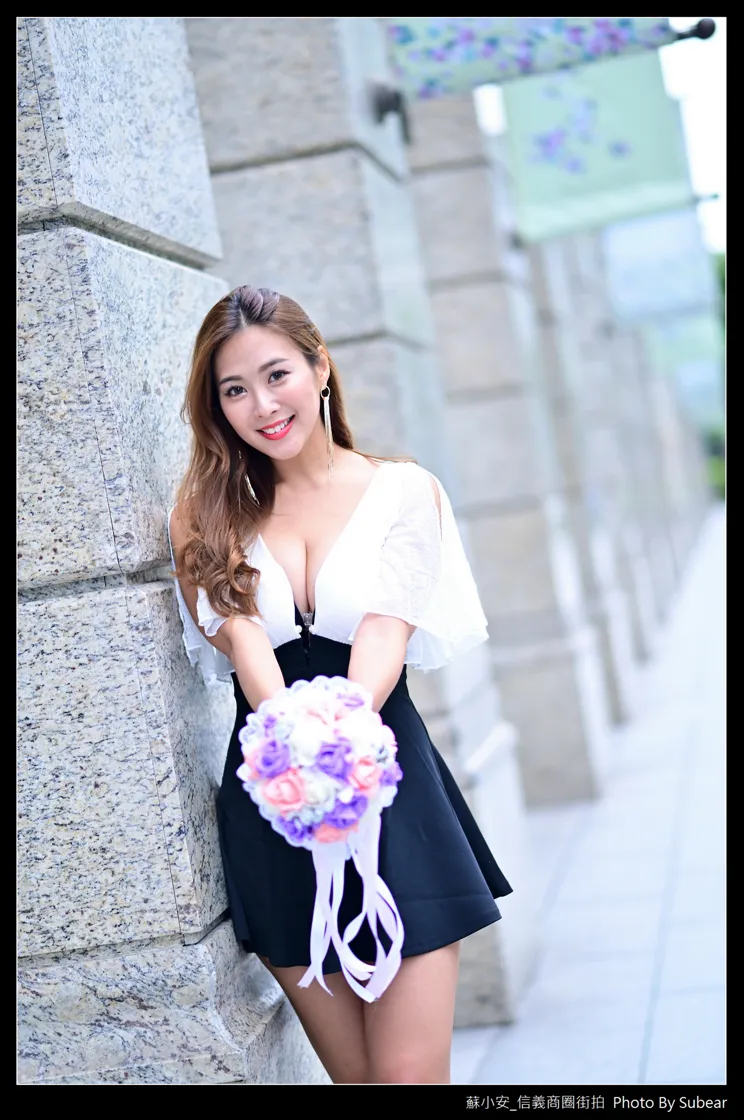 [爱美足] NO.101 低胸連衣裙涼高美腿 街拍#[43P]-7