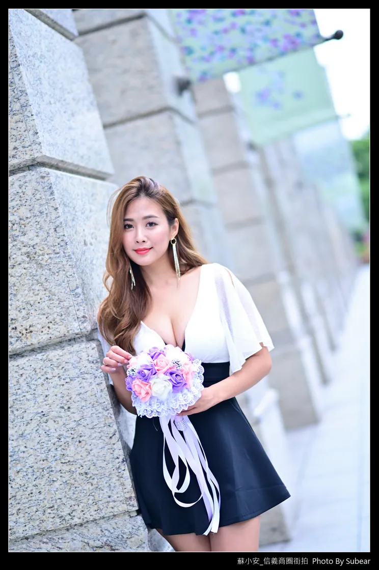 [爱美足] NO.101 低胸連衣裙涼高美腿 街拍#[43P]-1