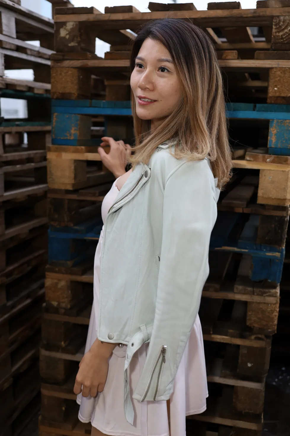 [爱美足] NO.152 Han Tang 连衣裙丝袜高跟美腿 街拍#[80P]-3