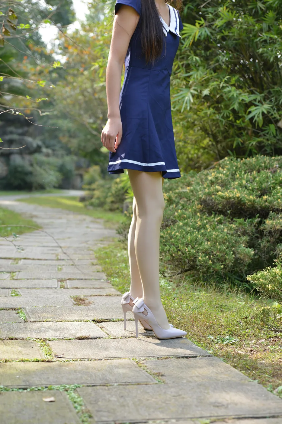 [爱美足] NO.158 表妹来了 街拍#[105P]-1