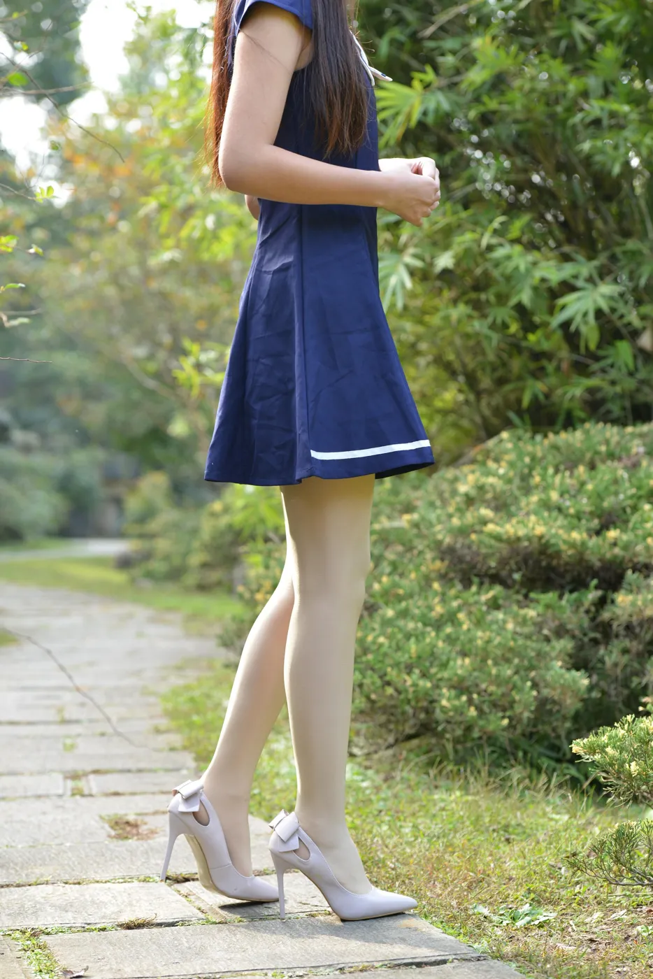 [爱美足] NO.158 表妹来了 街拍#[105P]-9