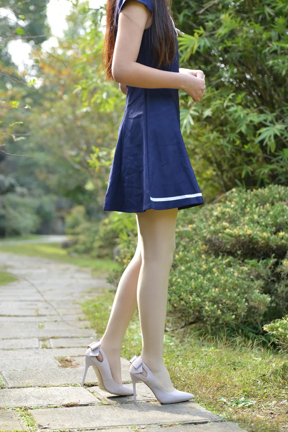 [爱美足] NO.158 表妹来了 街拍#[105P]-10