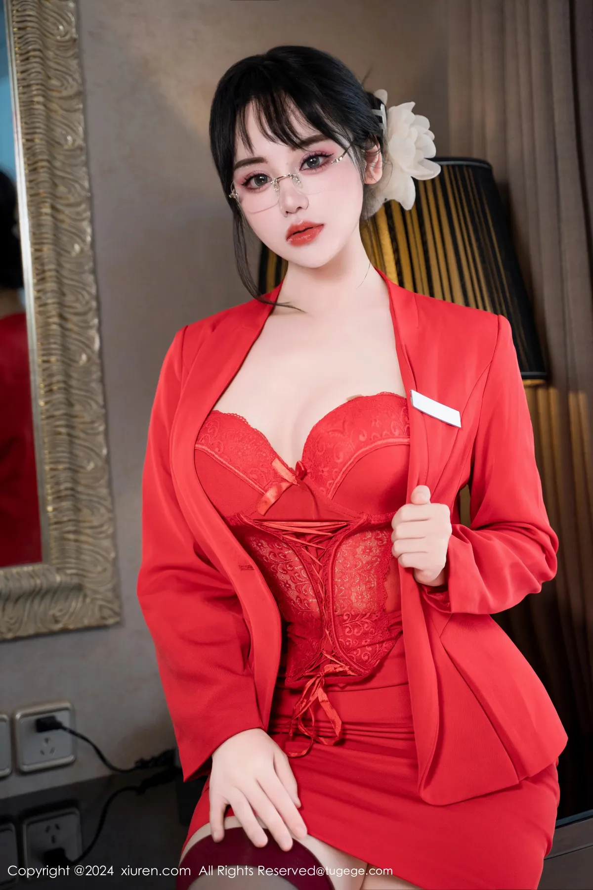 [秀人网] 2024.04.09 No.8360 汐汐爱吃草莓#[61P]-4