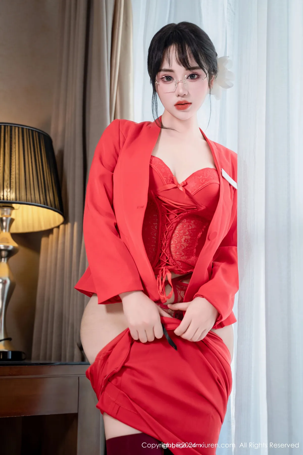 [秀人网] 2024.04.09 No.8360 汐汐爱吃草莓#[61P]-10