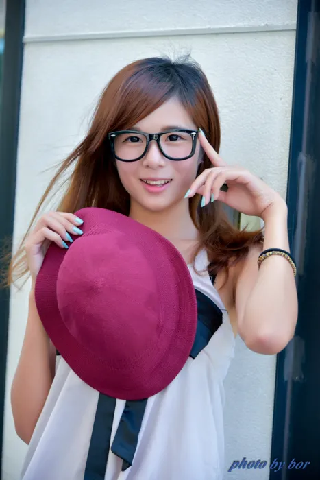 [爱美足] NO.061  方唯真 牛仔短裤 丝袜高跟美腿外拍 街拍#[73P]-2