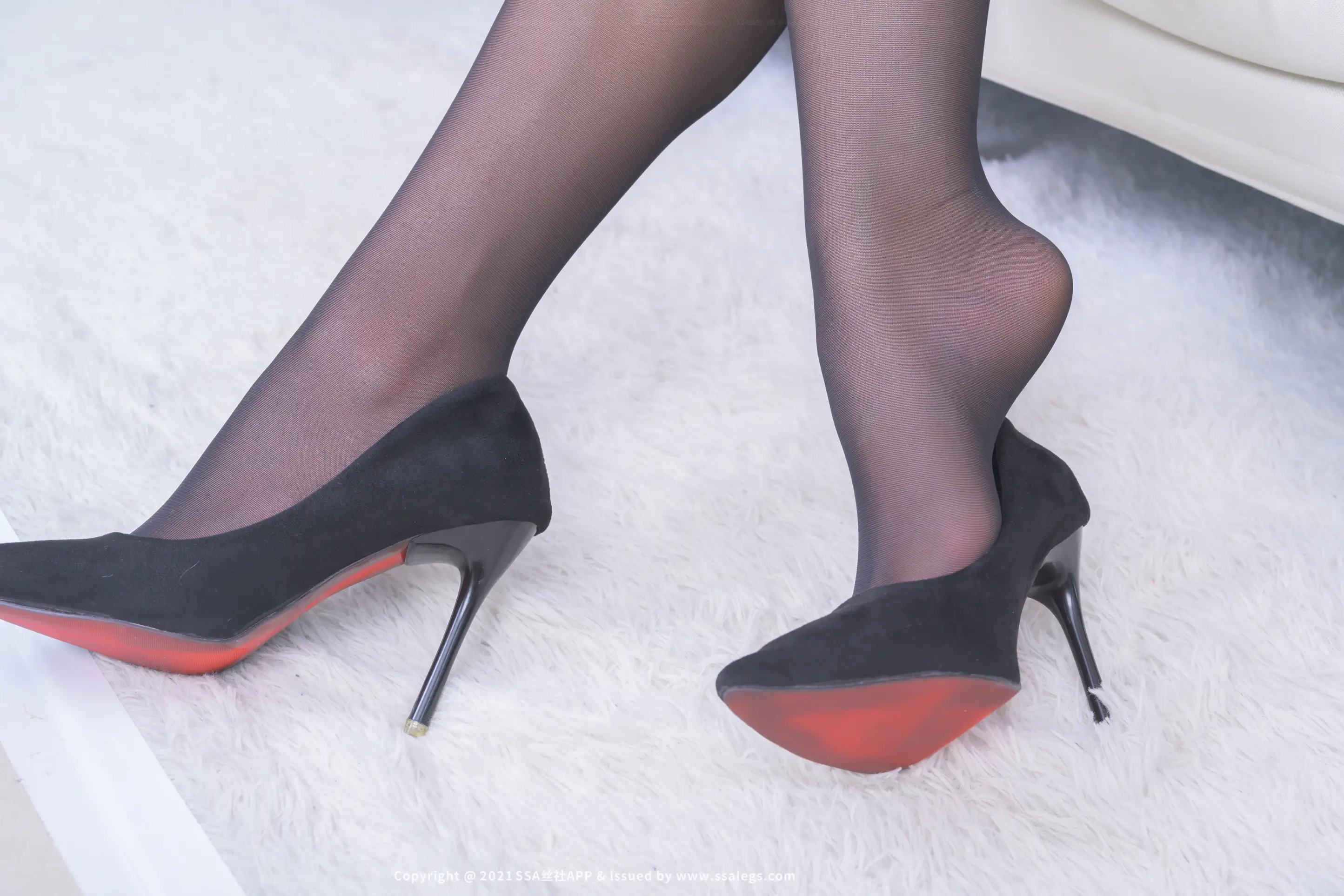 [爱美足] NO.660 模特思甜的黑丝袜美足(上) 丝社#[128P]-3