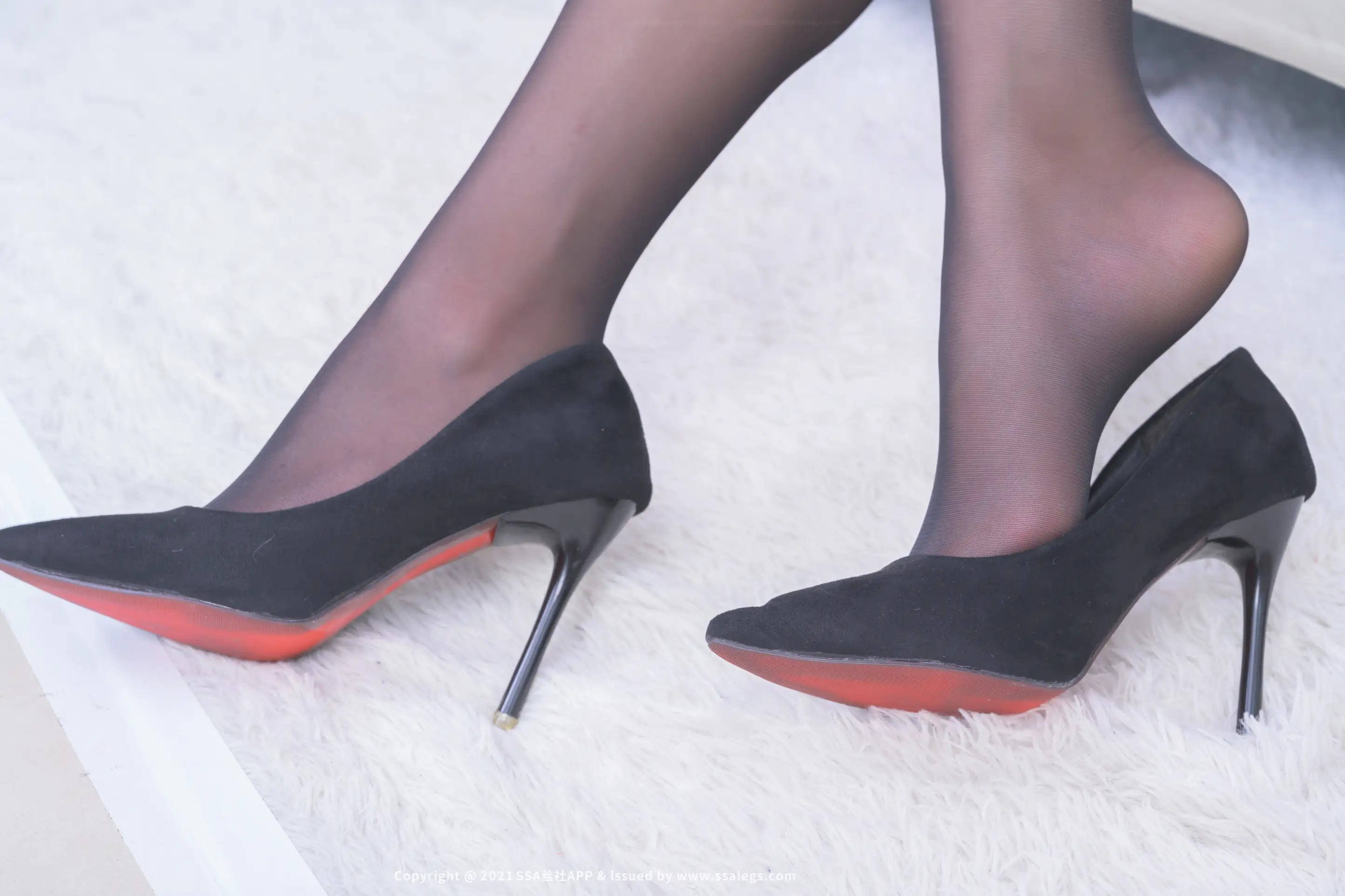 [爱美足] NO.660 模特思甜的黑丝袜美足(上) 丝社#[128P]-4