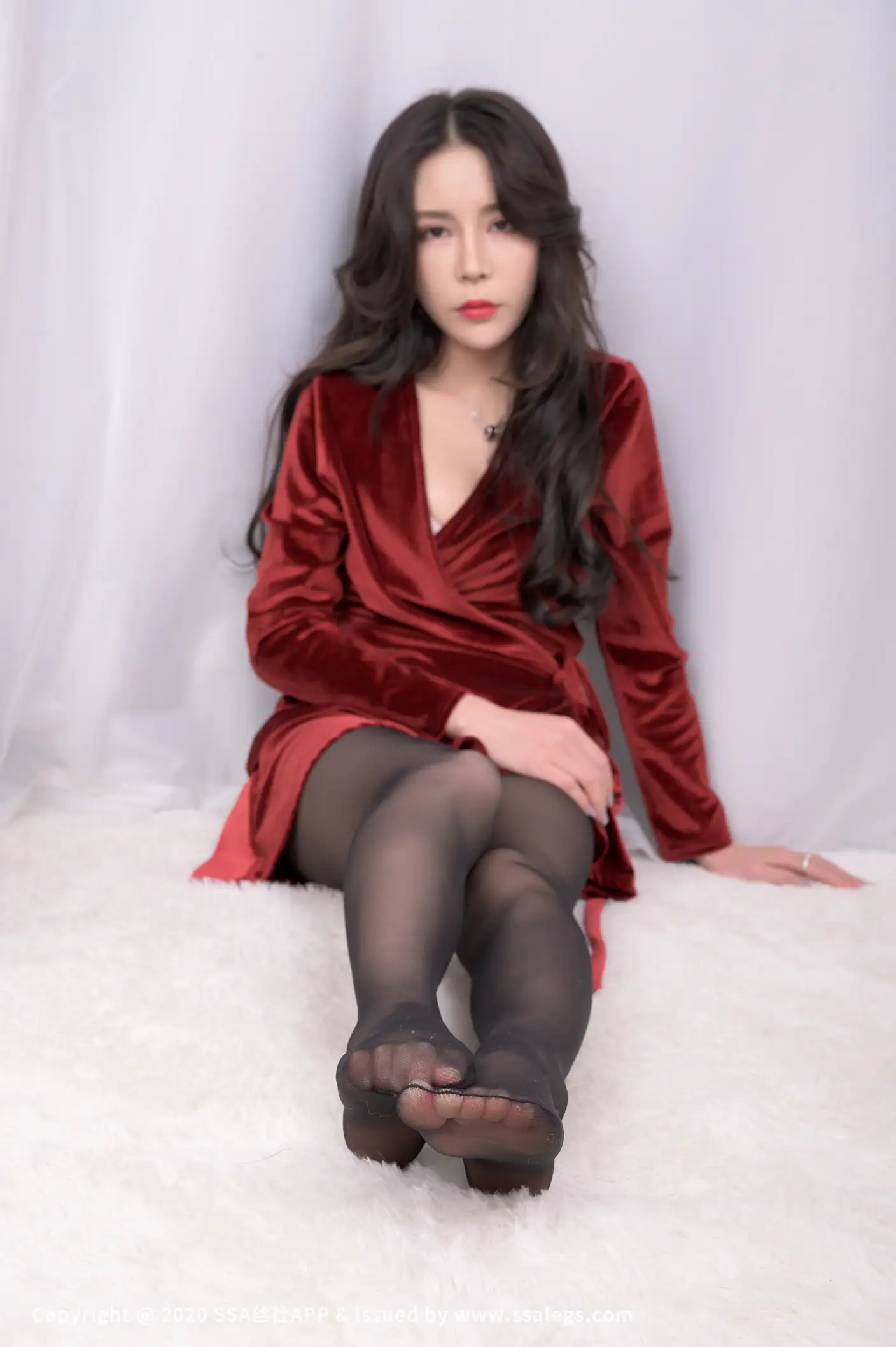 [爱美足] NO.554 娜娜 黑丝袜图展示（上) 丝社#[127P]-9