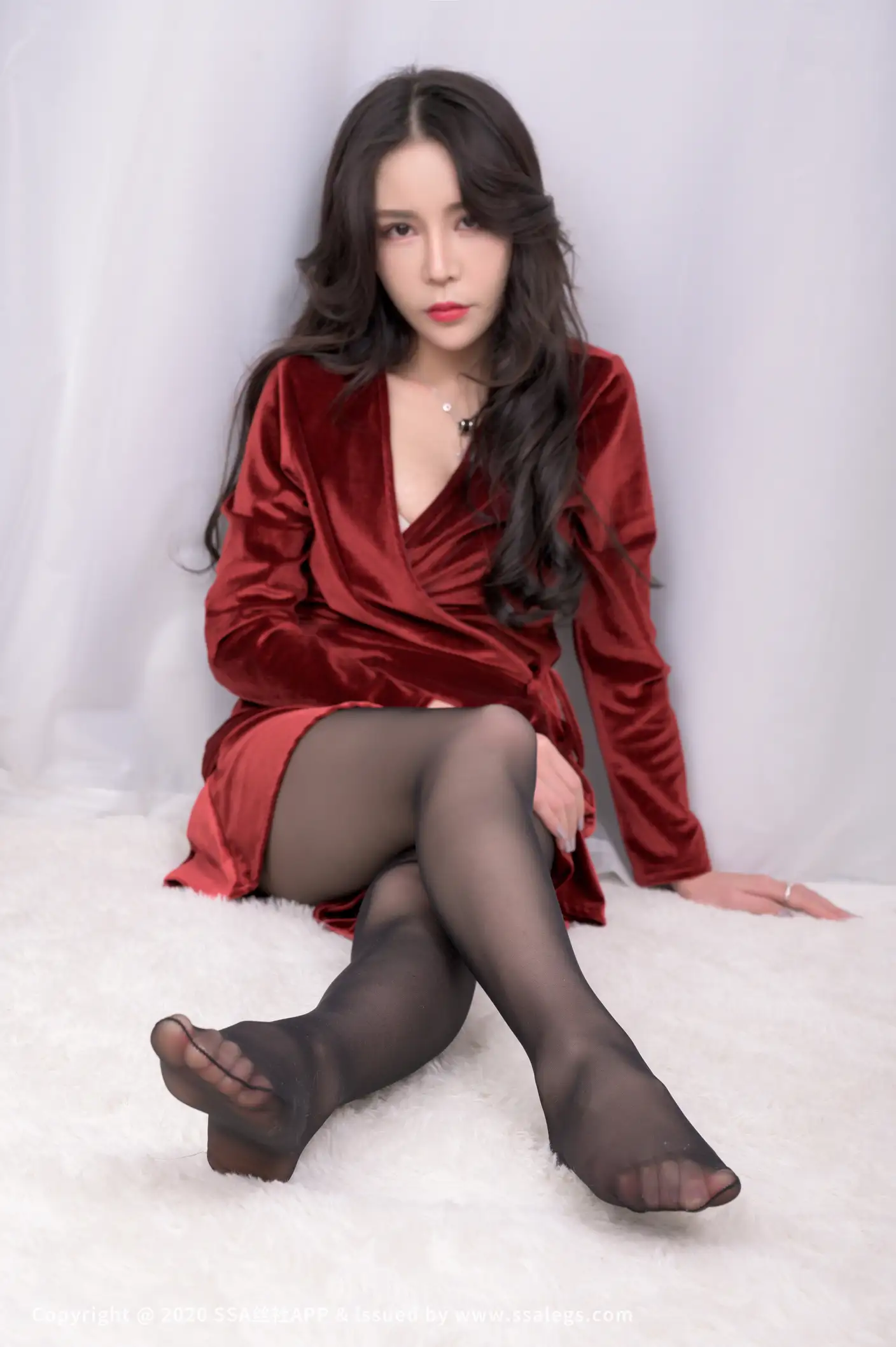 [爱美足] NO.554 娜娜 黑丝袜图展示（上) 丝社#[127P]-3