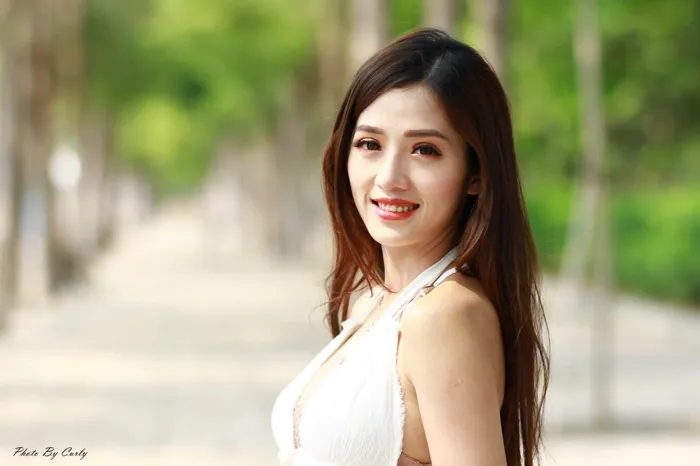 [爱美足] NO.039 Go Go 白色小禮服 高跟美腿外拍 街拍#[106P]-2