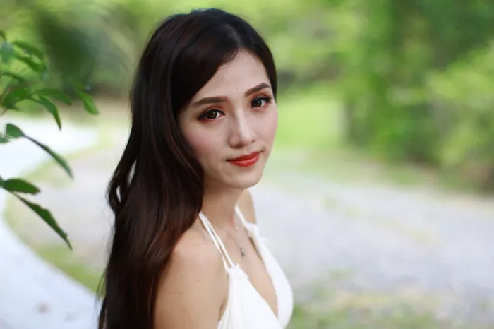 [爱美足] NO.039 Go Go 白色小禮服 高跟美腿外拍 街拍#[106P]-7