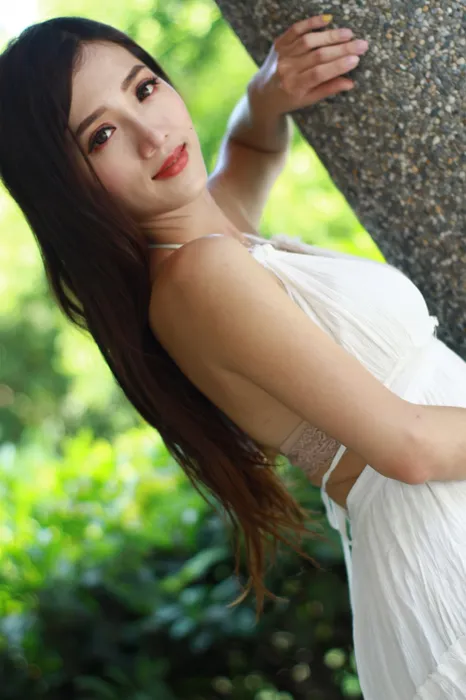 [爱美足] NO.039 Go Go 白色小禮服 高跟美腿外拍 街拍#[106P]-6