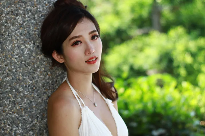 [爱美足] NO.039 Go Go 白色小禮服 高跟美腿外拍 街拍#[106P]-5