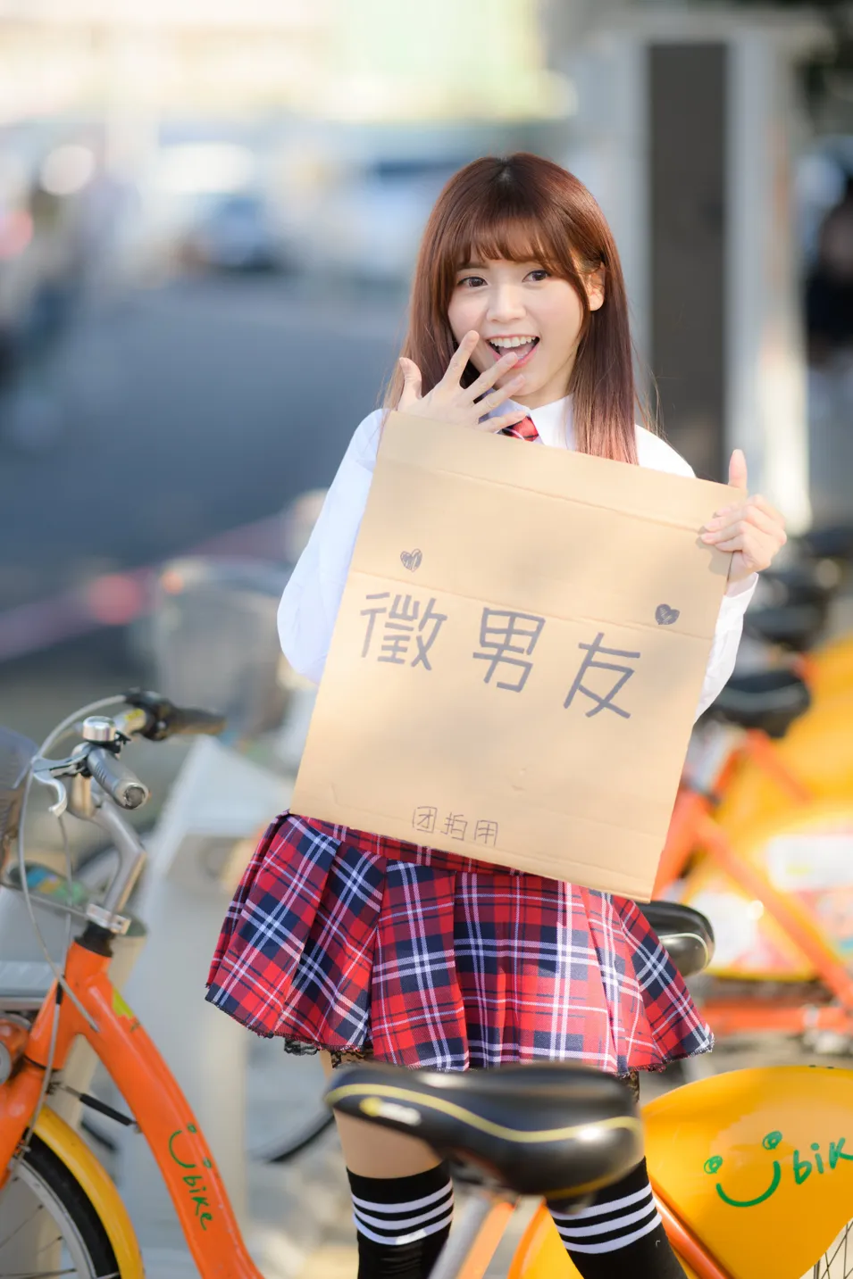 [爱美足] NO.233 学生制服高跟 街拍#[105P]-9