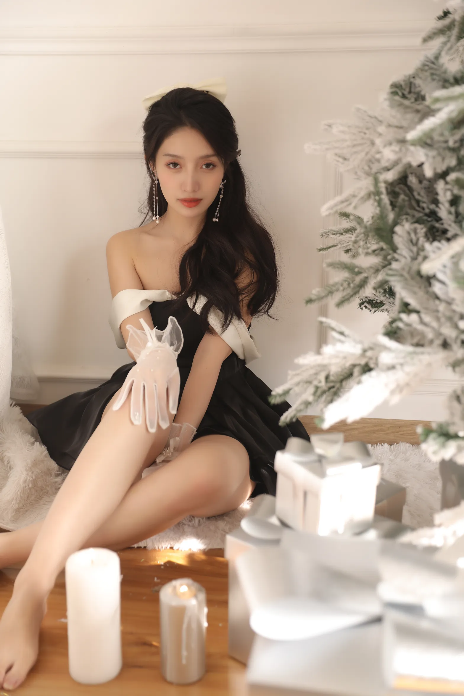 [艺图语] 2022.12.08 Vol.2628 – 千金圣诞 柠萌婧啊#[36P]-4