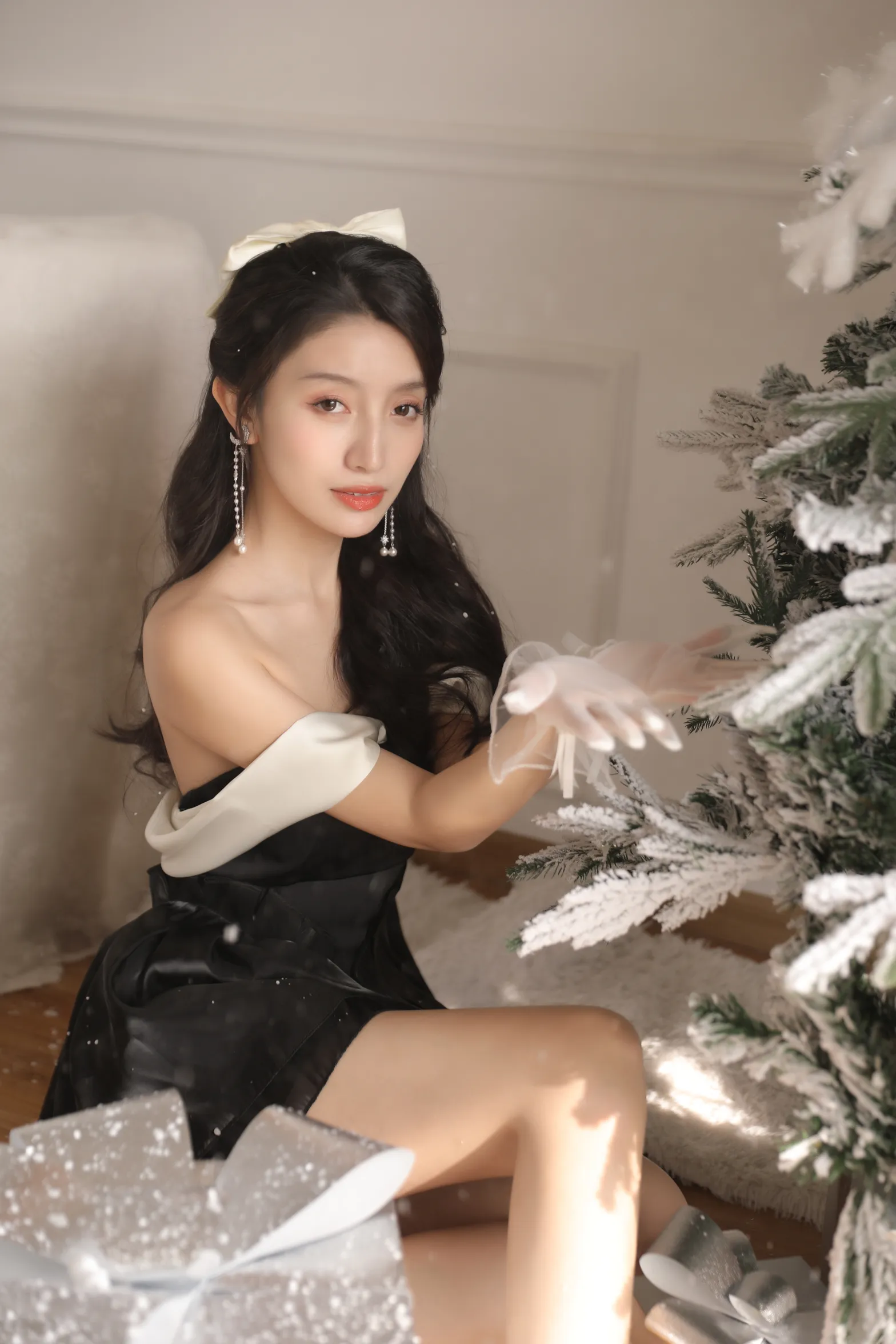 [艺图语] 2022.12.08 Vol.2628 – 千金圣诞 柠萌婧啊#[36P]-8