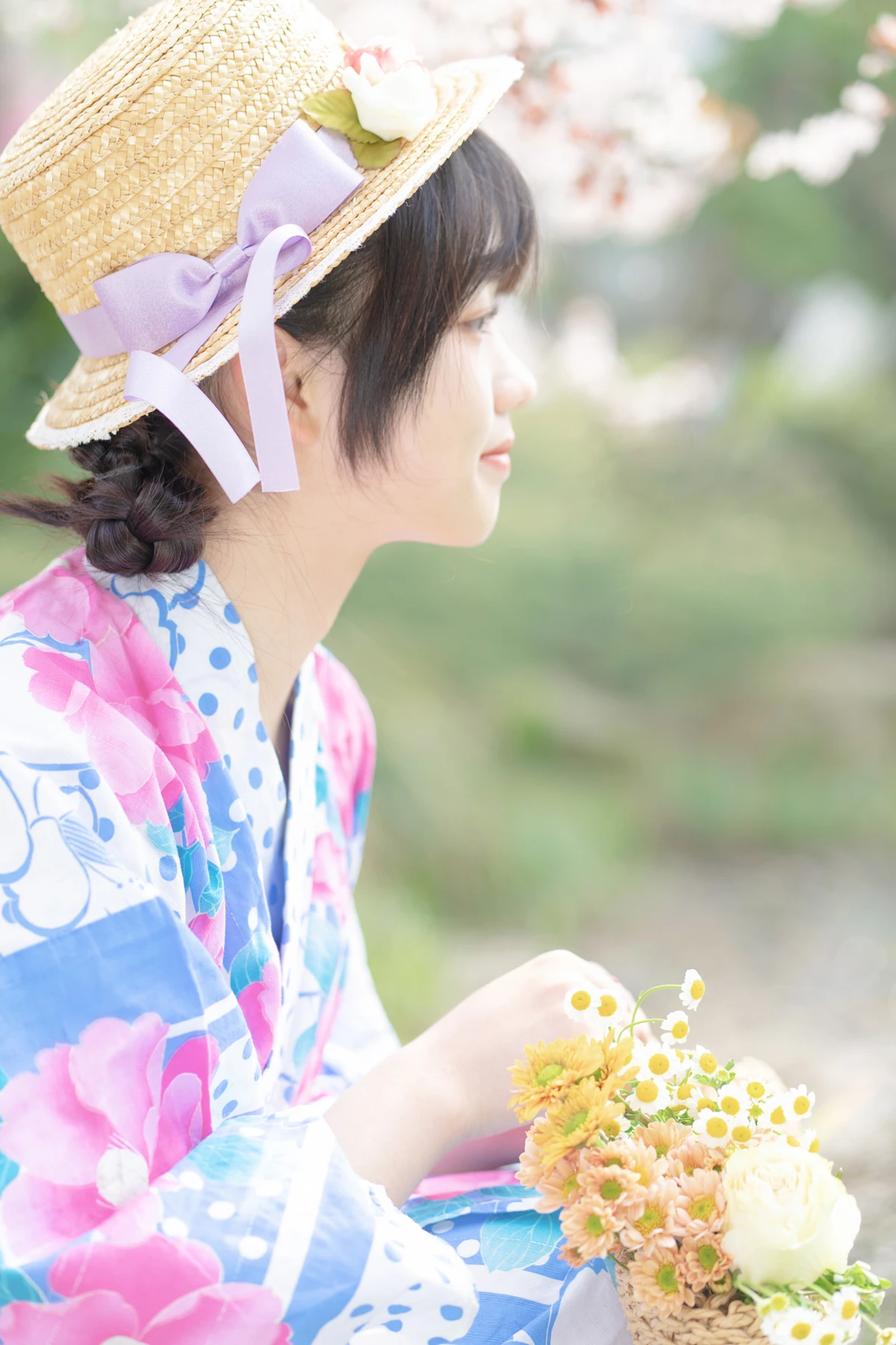 [艺图语] 2023.02.08 Vol.2995 春日花和服 泉泉#[32P]-10