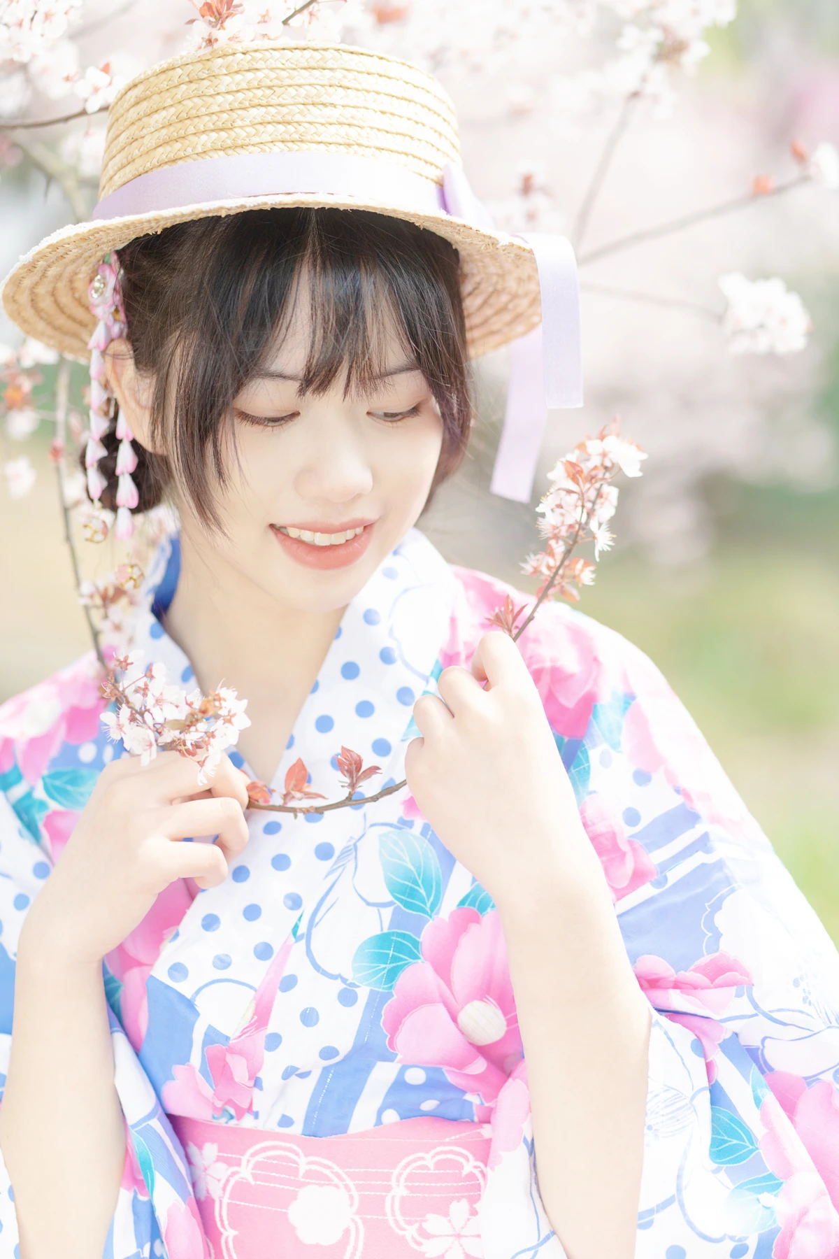 [艺图语] 2023.02.08 Vol.2995 春日花和服 泉泉#[32P]-8