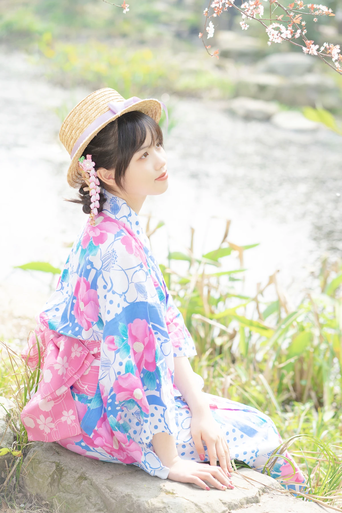 [艺图语] 2023.02.08 Vol.2995 春日花和服 泉泉#[32P]-1