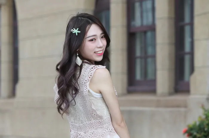 [爱美足] NO.097 林芝榕 小禮服 高跟美腿外拍 街拍#[88P]-8