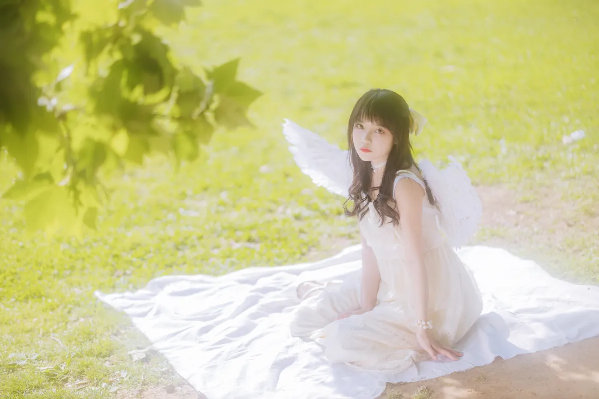 [艺图语] 2022.12.11 Vol.2654 – 天使 绿北#[22P]-10