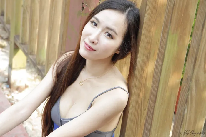 [爱美足] NO.048 Dora妍希 飄逸洋裝 高跟美腿外拍 街拍#[51P]-5