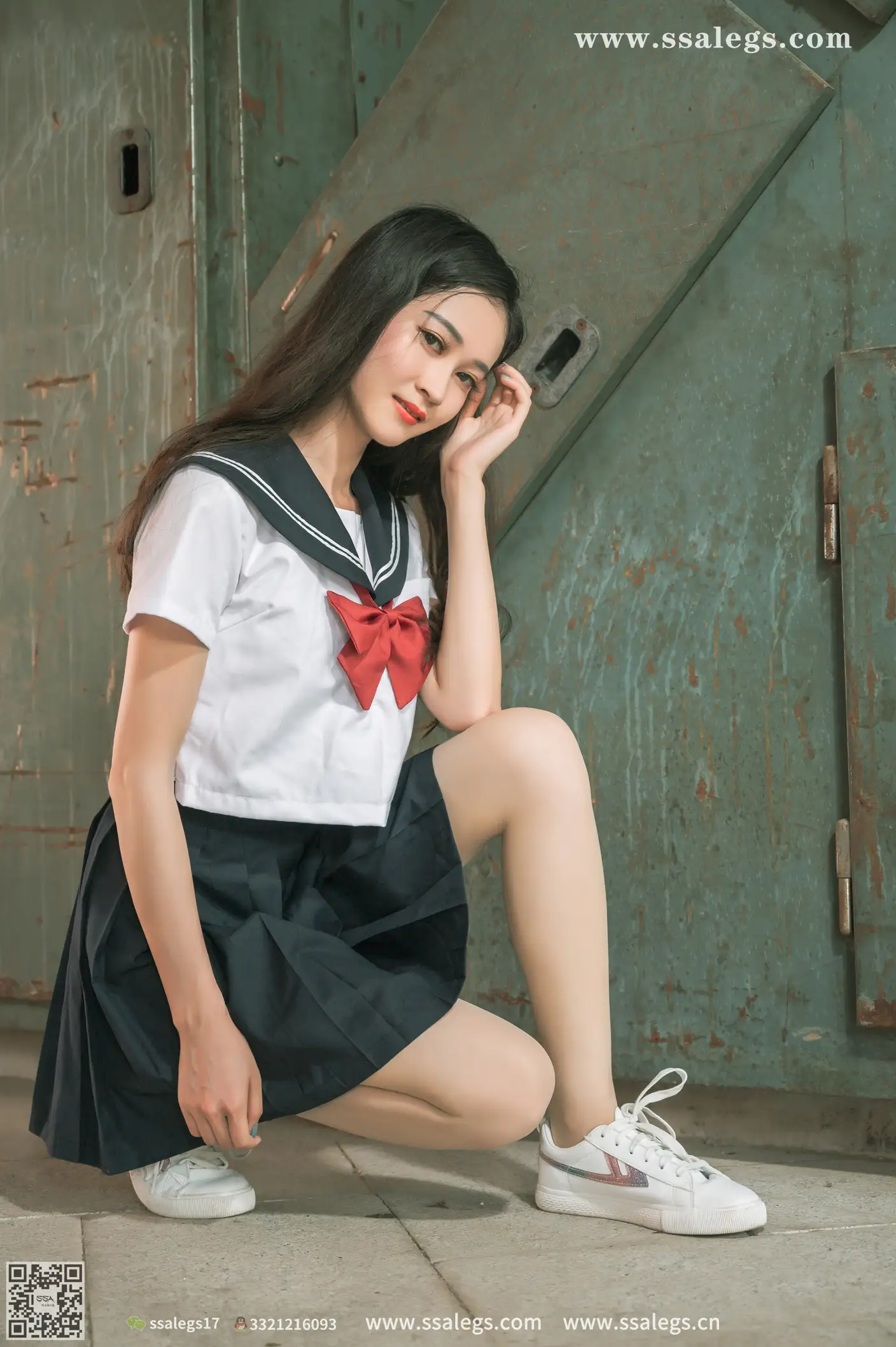 [Mzsock] NO.421 Man -white JK uniform shredded pork photo (Part 1) silk club#[124P]-10