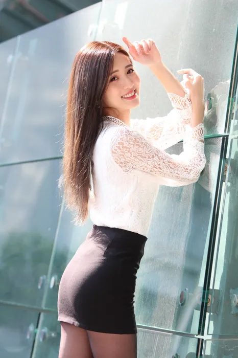 [爱美足] NO.056  张筠 OL制服 高跟美腿外拍 街拍#[103P]-5