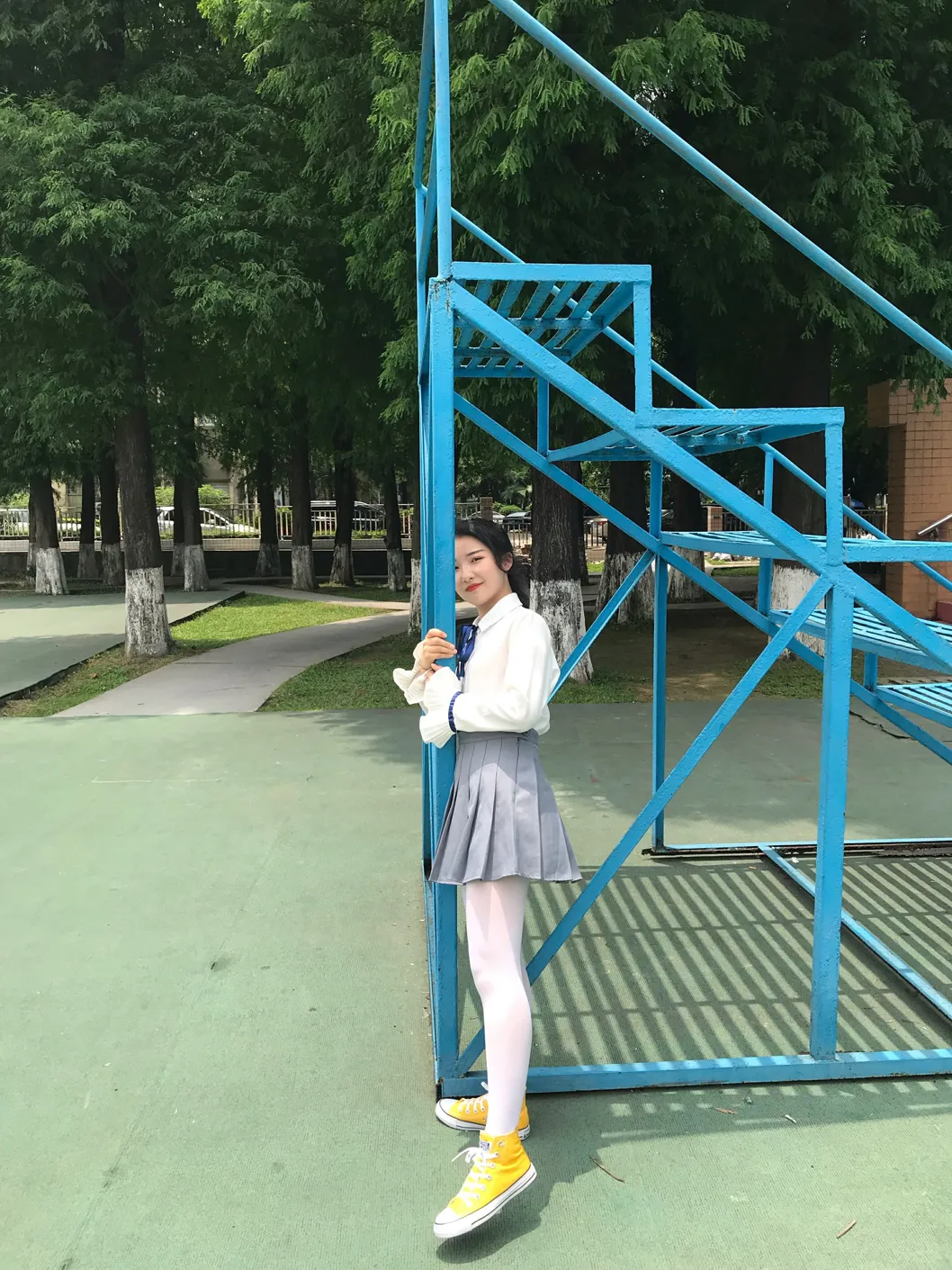 [爱美足] NO.007 操场散拍合集 街拍#[91P]-9