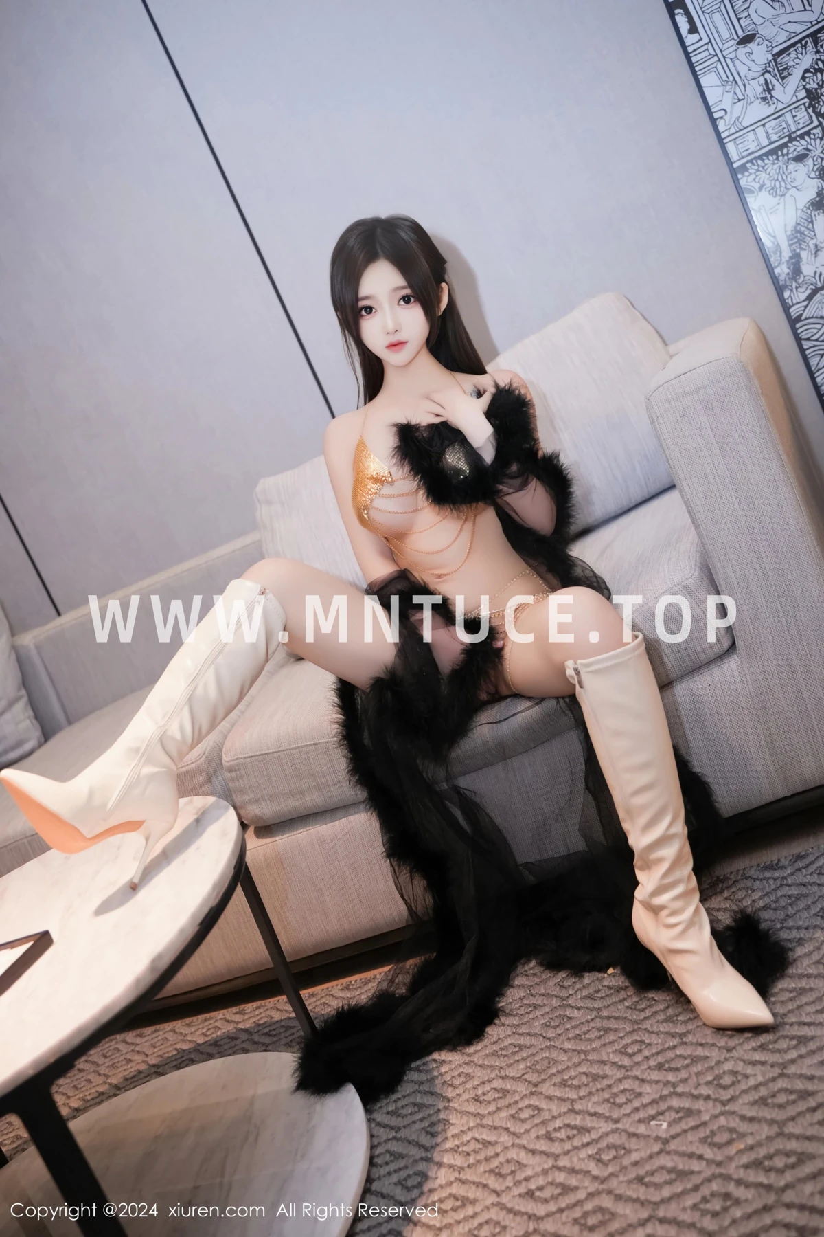 [秀人网] 2024.06.12 No.8686 奶茶味的包子#[81P]-3