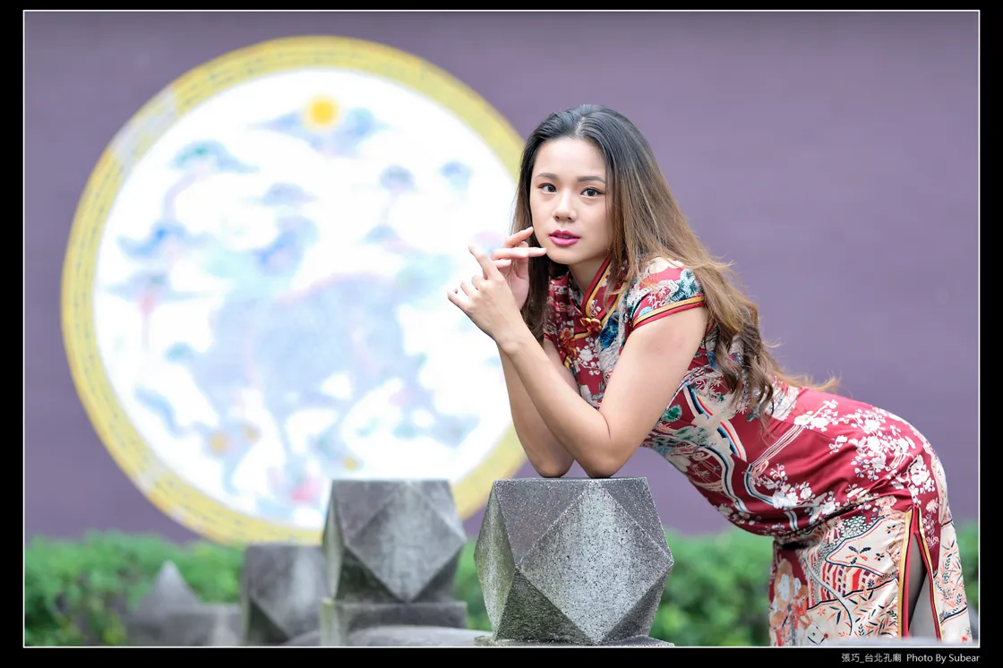 [爱美足] NO.098 张巧 旗袍黑丝高跟美腿 街拍#[54P]-5