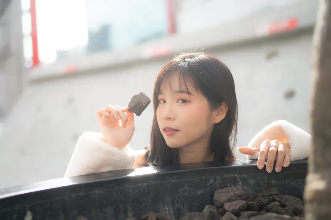 [爱美足] NO.215 YoYo 牛仔短裤长靴 街拍#[105P]-1