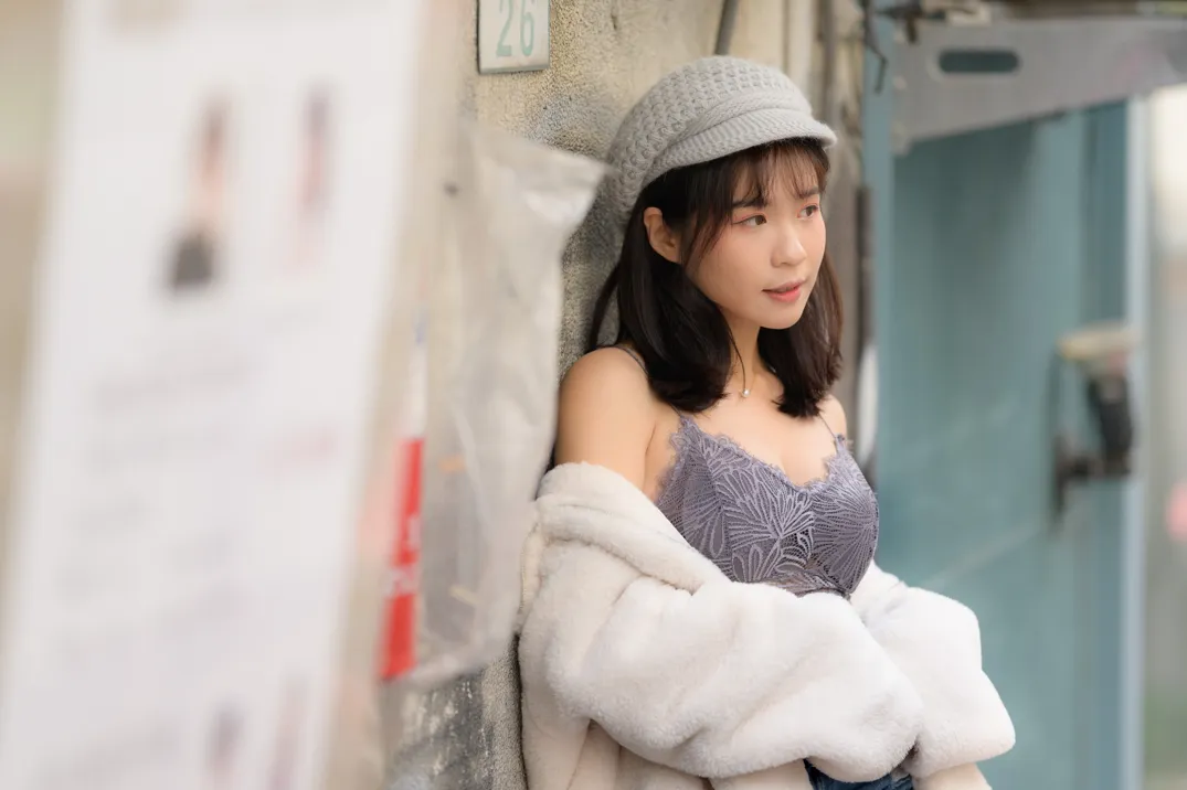 [爱美足] NO.215 YoYo 牛仔短裤长靴 街拍#[105P]-3