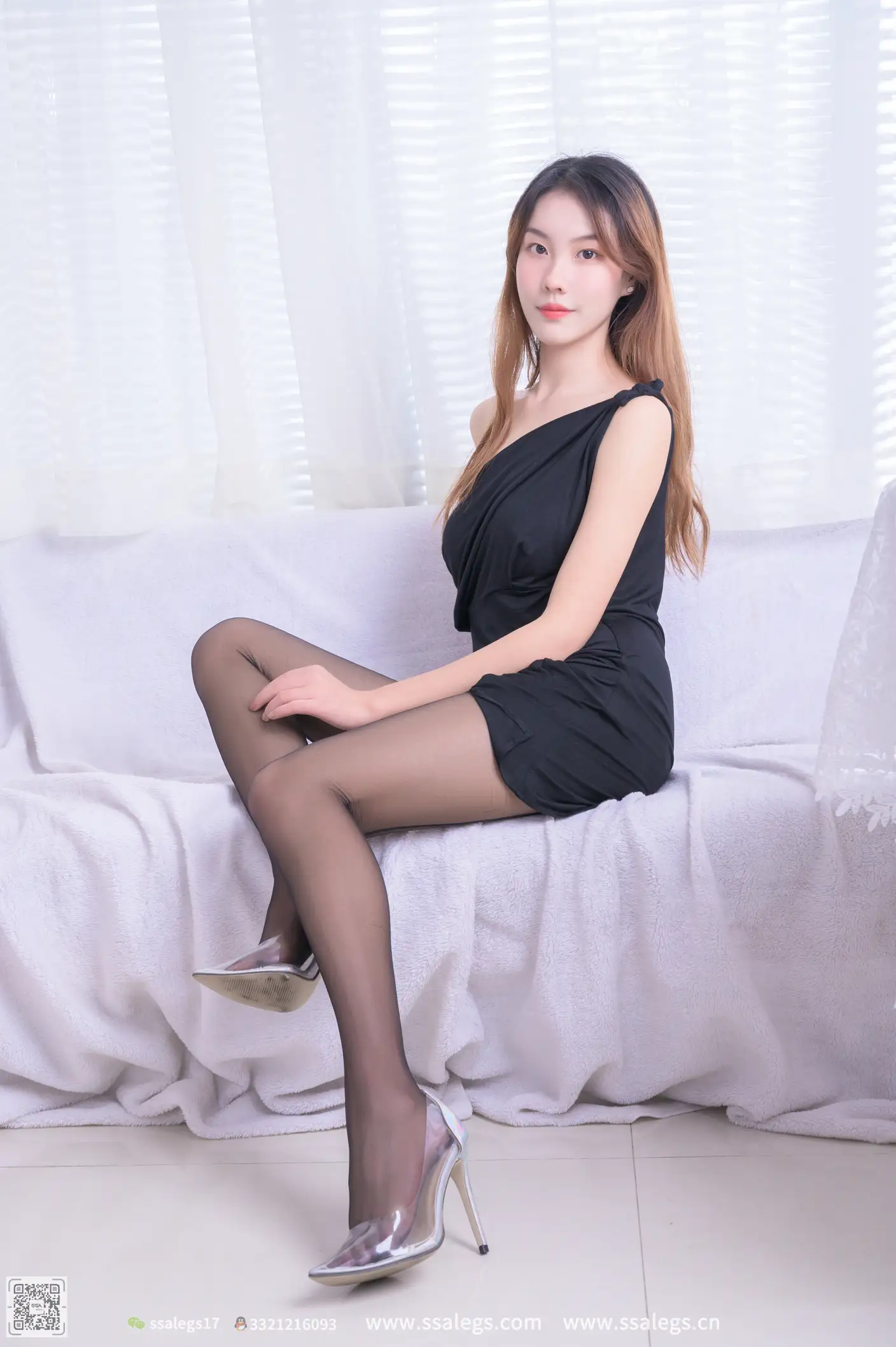[Mzsock] NO.512 Susu Black Stockings Photo (Part 1) silk club#[126P]-7