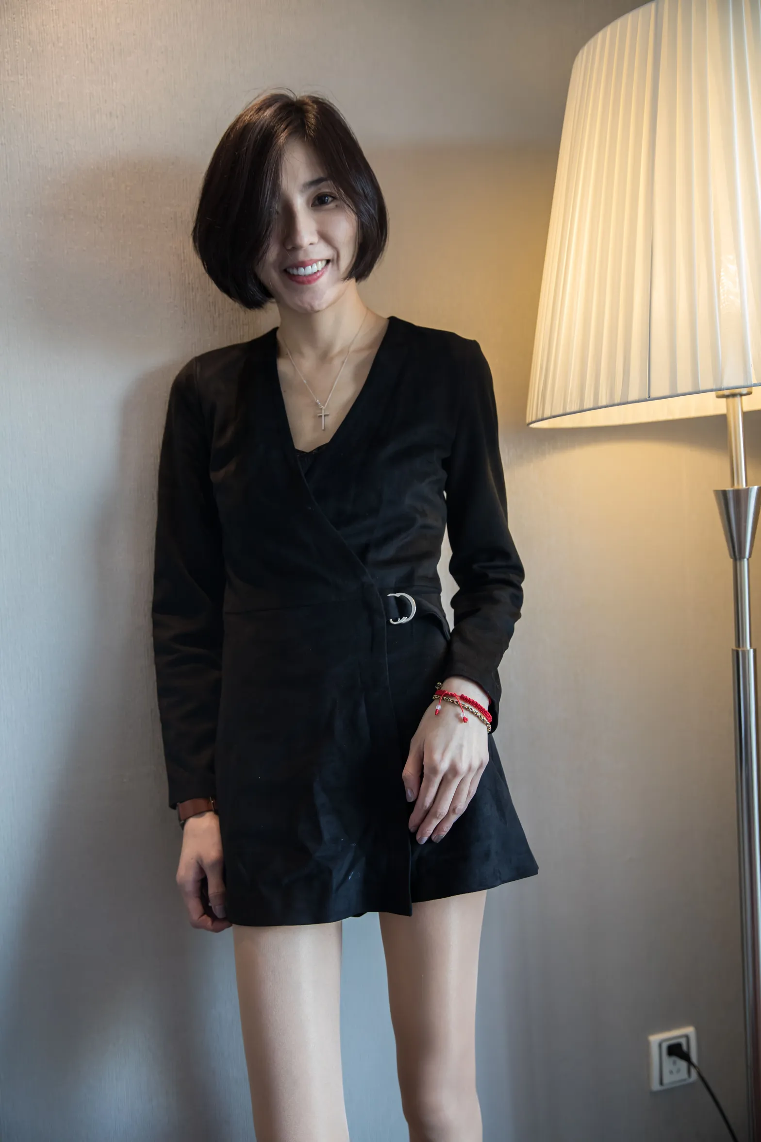 [爱美足] NO.120 酒店骨感美女肉丝高跟 街拍#[88P]-8