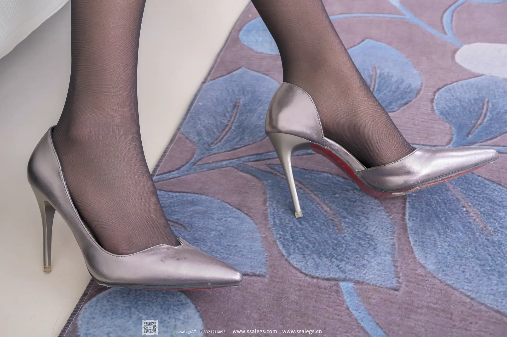 [爱美足] NO.536 素素 黑丝袜（上) 丝社#[127P]-3