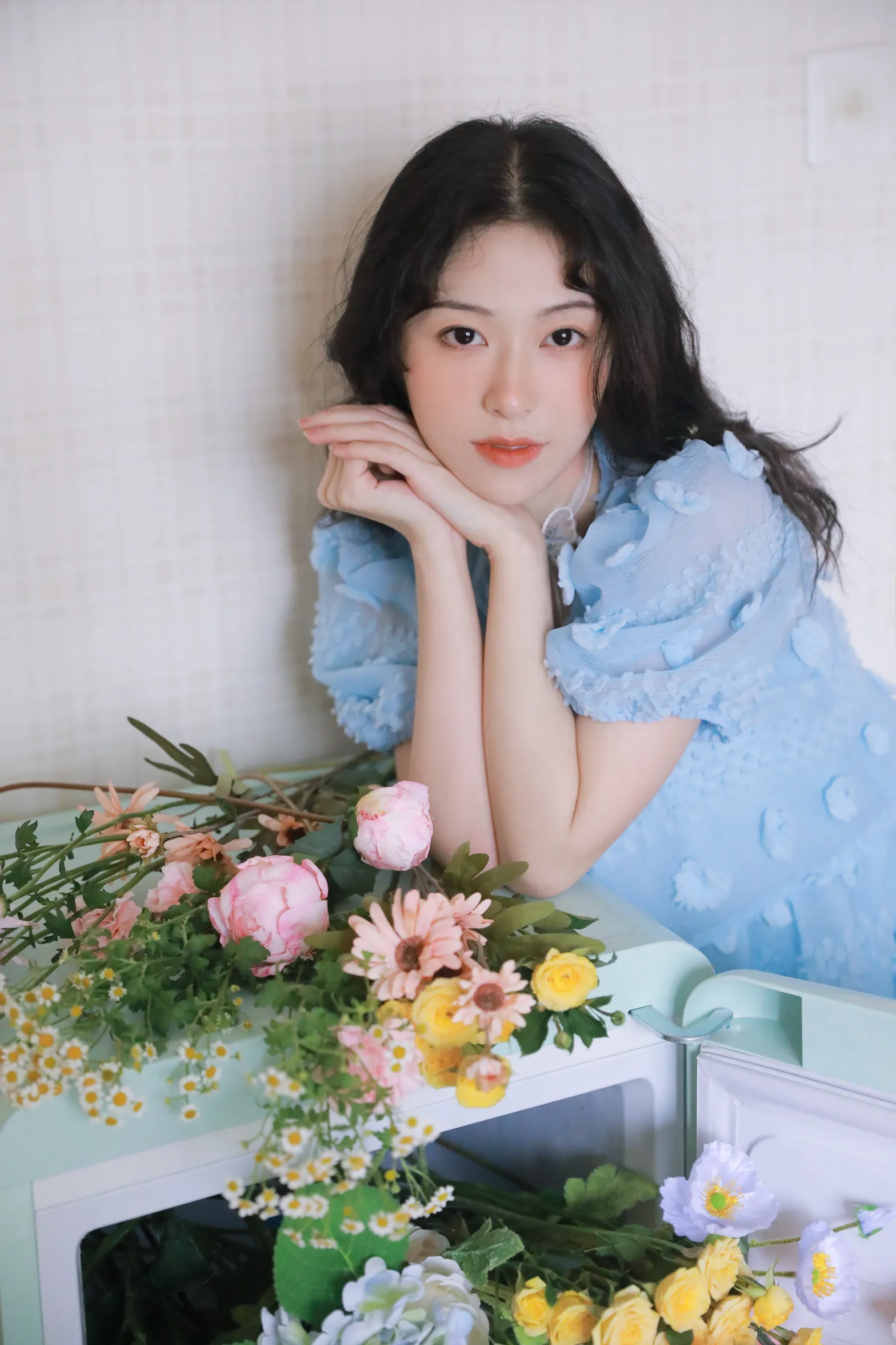 [艺图语] 2022.12.08 Vol.2626 – 冰箱花 粉面姑娘#[23P]-1