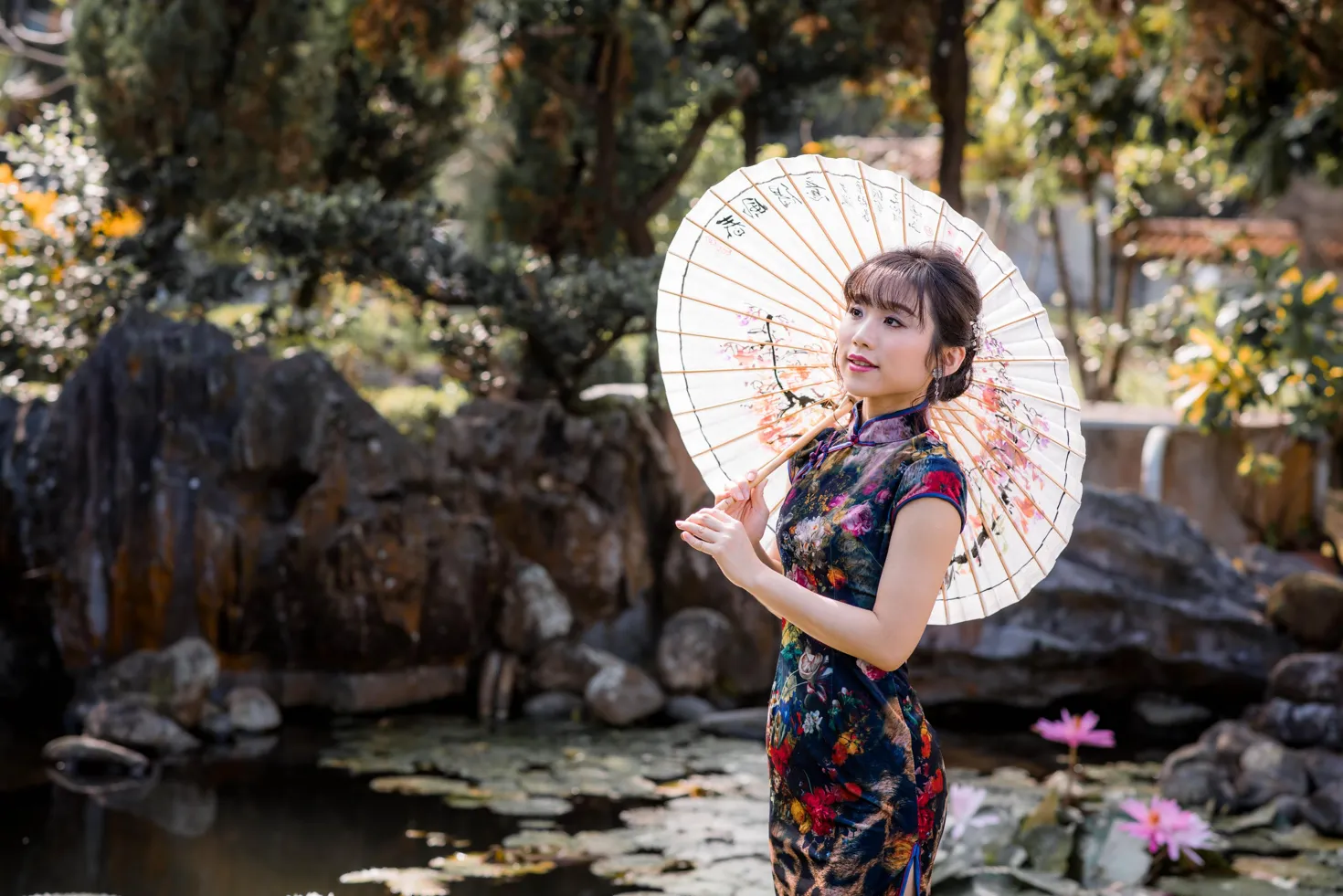 [爱美足] NO.194 余宸 短旗袍高跟美腿 街拍#[105P]-3