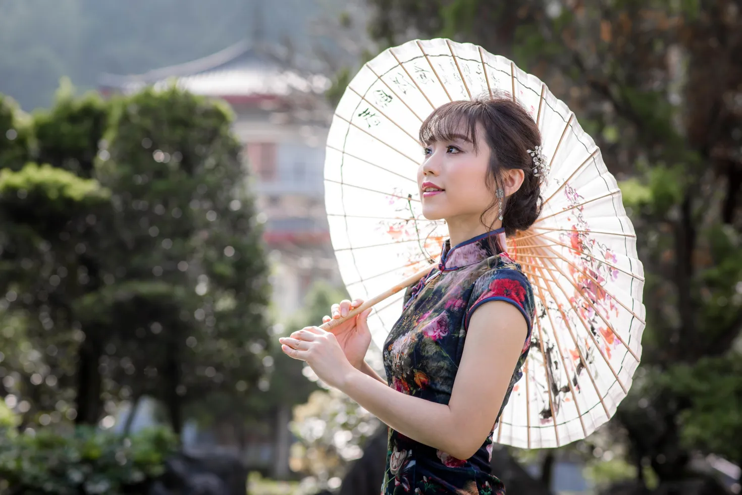 [爱美足] NO.194 余宸 短旗袍高跟美腿 街拍#[105P]-4