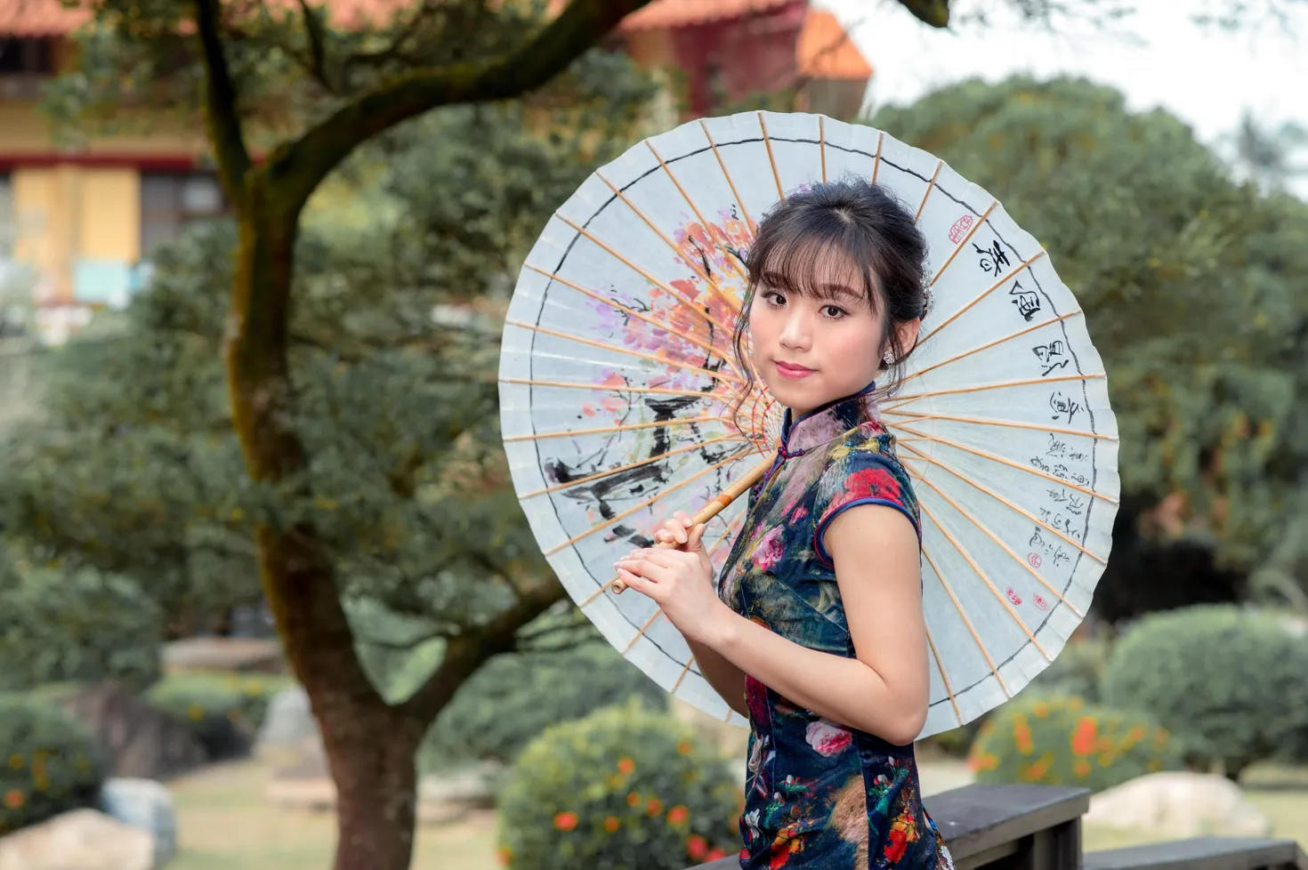 [爱美足] NO.194 余宸 短旗袍高跟美腿 街拍#[105P]-3